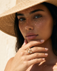 The Celeste Ring Set