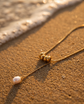 The Celeste Pearl Drop Necklace